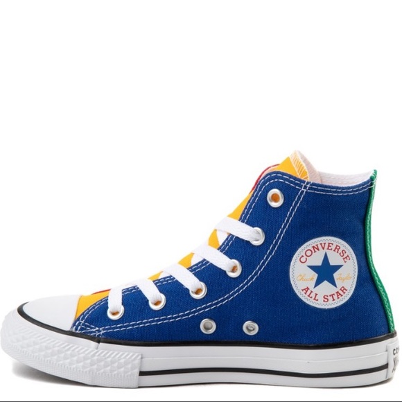 Converse Other - NEW Converse Chuck Taylor Color Block size infant 8